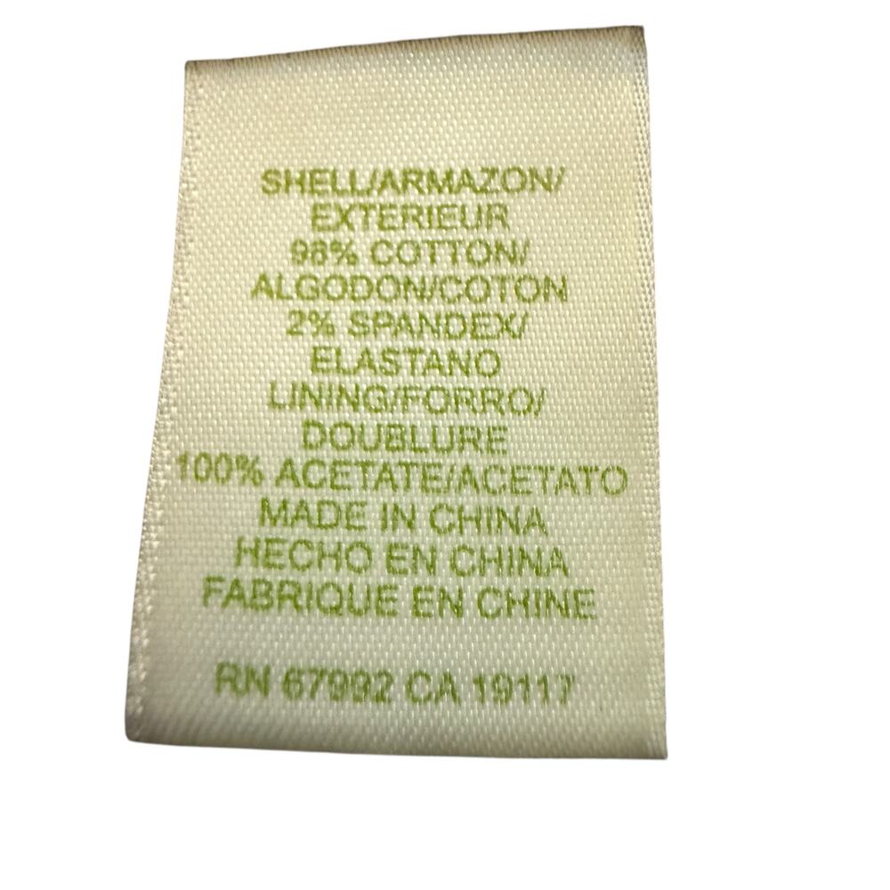 Nwot Sigrid Olsen Button Down Large Flowered Coat… - image 8